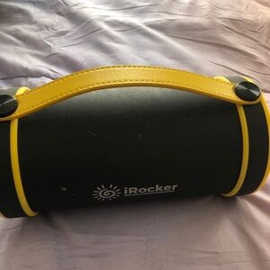 iRocker Black and Yellow Speaker